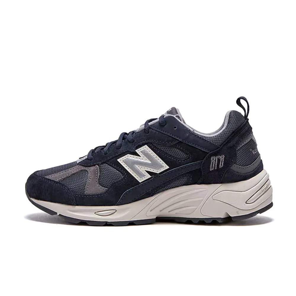 New Balance NB878 Unisex Low-Top Casual Shoes  Blue-Gray, Sports Comfort, Shock-Absorbing, Durable & Breathable CM878KE1