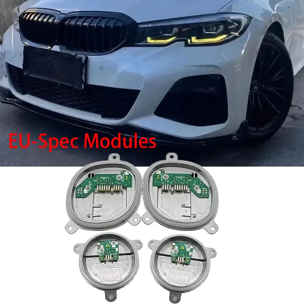 Yellow Angel Eye DRL LED Headlight Board for 2019-2022 BMW 3 Series G20 320i 330i M340i Daytime Running Light Module 63118496135