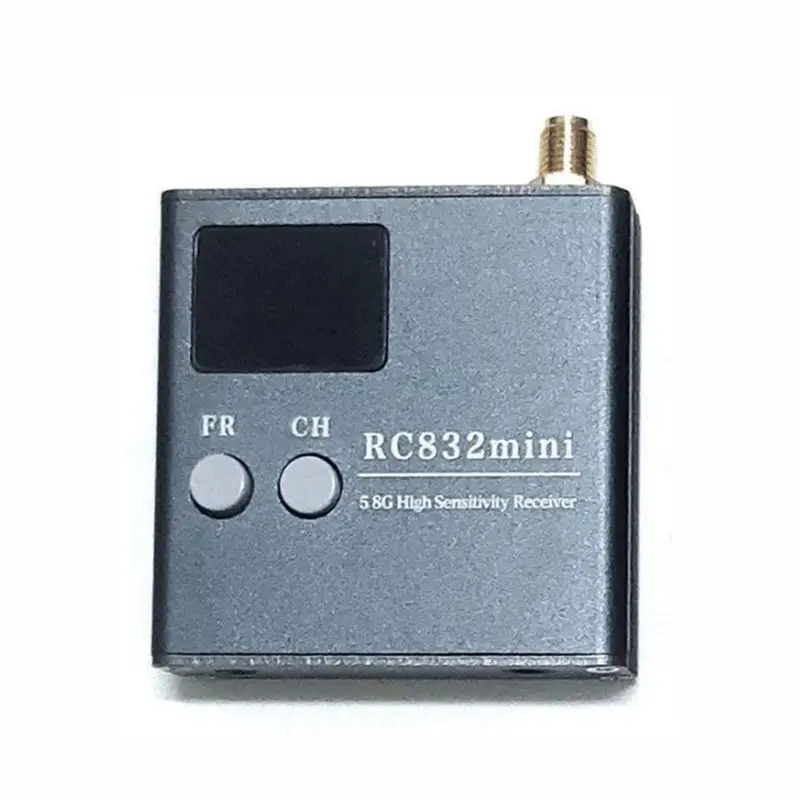 Best-4X Rc832mini 4.9-5.8G 56CH High Sensitivity Receiver Wireless Receiver With A/V And Power Cable For FPV Multirotor