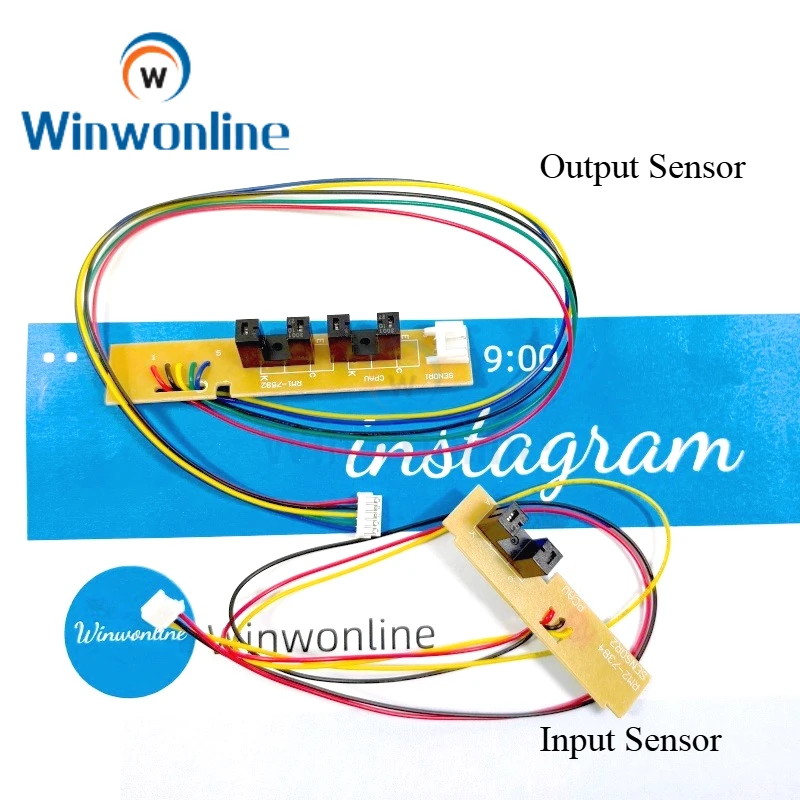 

10PCS RM1-7592 RM2-7384 Input or Output Sensor with Cable for HP 1213 1136 125 126 127 128 1106 1108 1216 1217 1218 winwonline