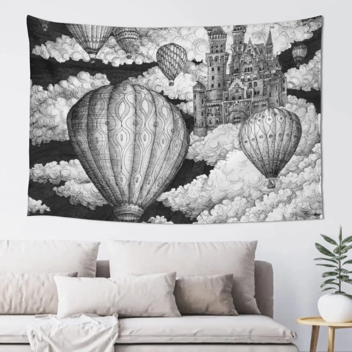 

Journey to the Cloud Kingdom Tapestry Room Decorations Aesthetics Room Decorating Aesthetic Wall Decor Hanging Tapestry