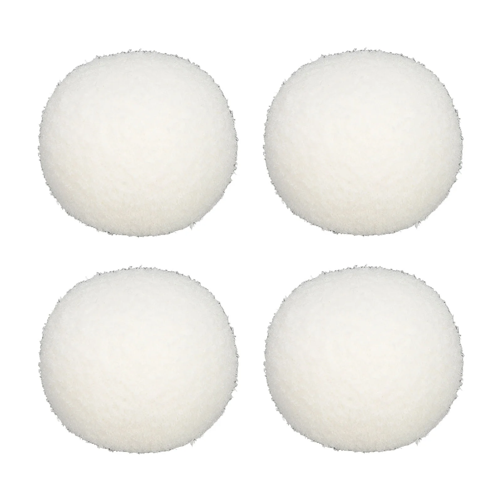 4pcs Scum Eliminating Ball Reusable Washable Oil Absorbing Scum Removing Sponge Balls for Swimming Pools Hot Tub Spas