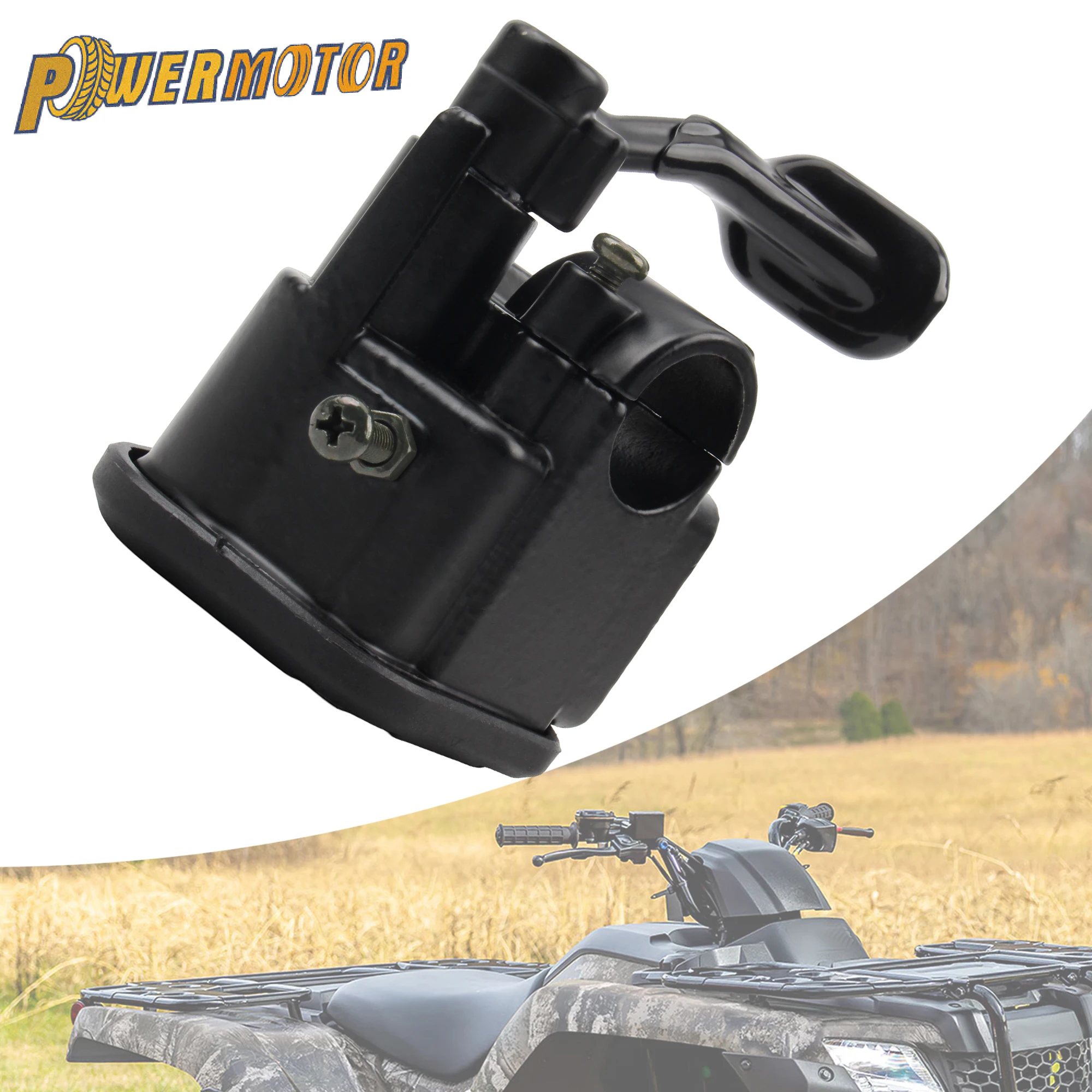 

7/8" 22mm Thumb Throttle Assembly for Yamaha YFM250 YFM350 YFM600 Raptor 350 660 700 Big Bear 250 350 Bear Tracker 250 ATV Parts