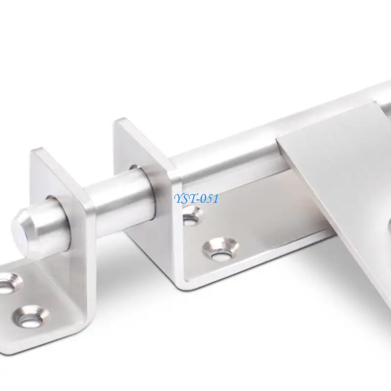

E15A Stainless Steel Door Latches Small Solid Sliding Bolts Latches Hasp Door Lock Buckle Heavy Duty Garden Shed Sliding Lock