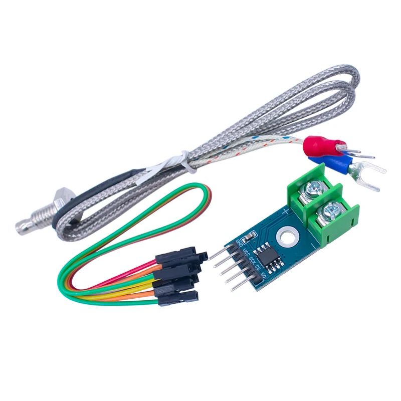 MAX31850 MAX6675 K,J,N,T,E thermocouple module temperature measurement acquisition and detection sensor