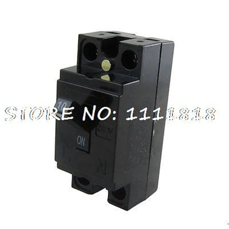 240V AC 10A 2 Pole 1 Element 2P1E Safety Breaker Switch MCB Mini Circuit Breaker