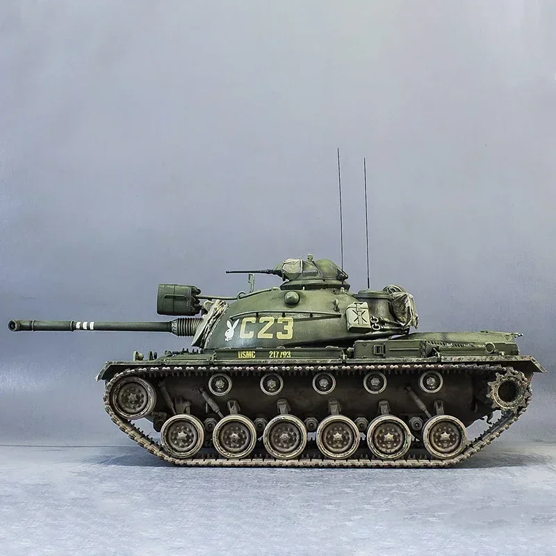 Tamiya modelo 35120 1/35 eua m48a3 barton tanque médio montagem brinquedos modelo kit