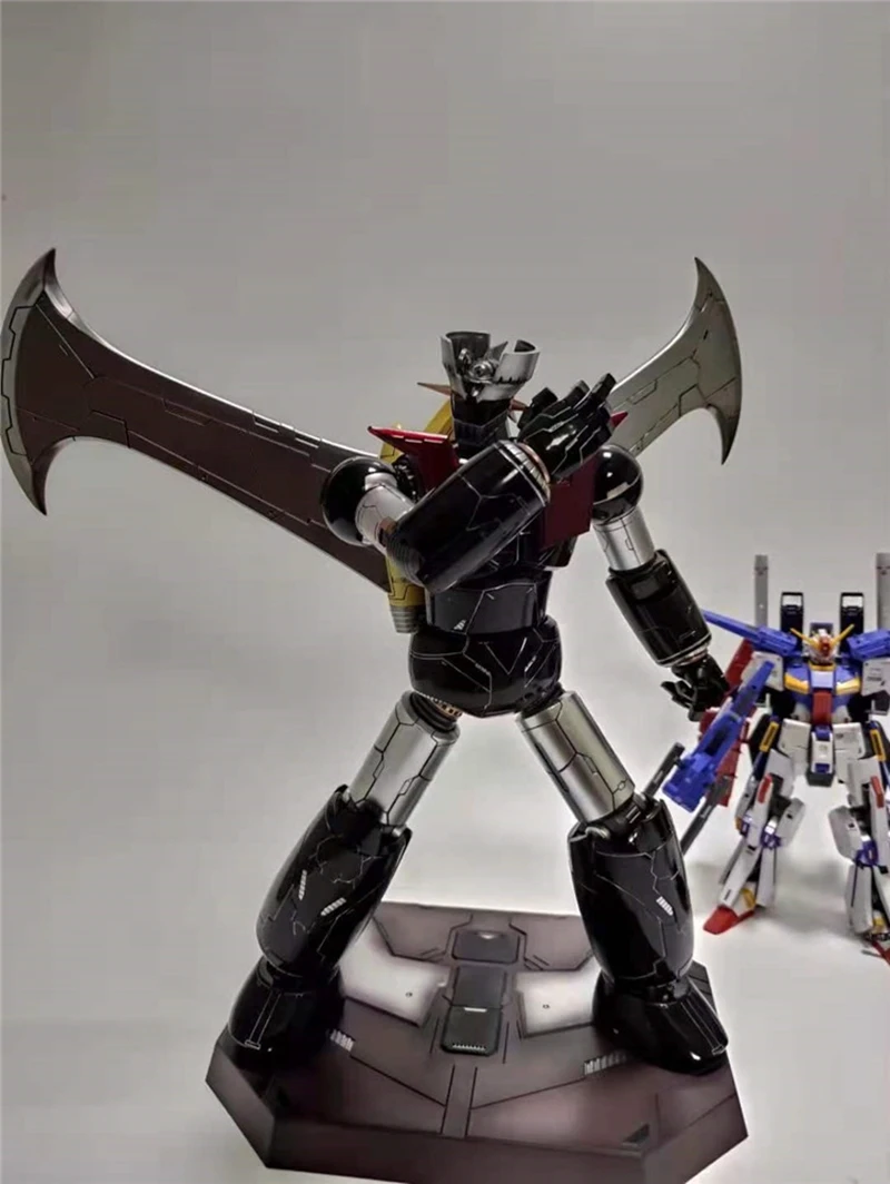 NIEUW IN VOORRAAD 37 CM Transformatie King Arts Mazinger Z Oversize CR02 CR-02 Primaire Zwarte Kleur KO Action Figure Robot speelgoed