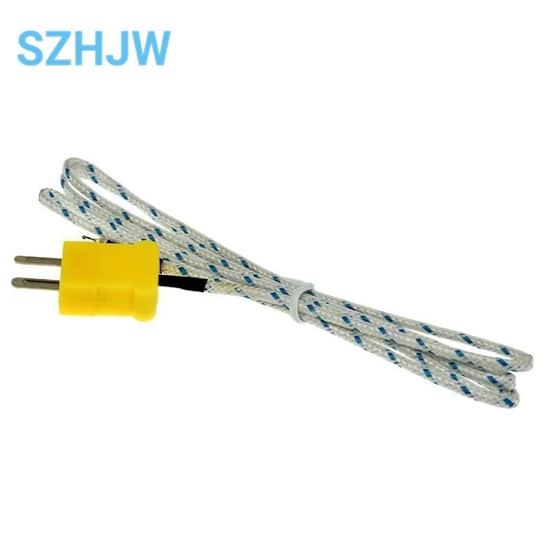 1PCS 1M 2M Length Wire K-type Thermometer Line Test -20~500C TP-01 Thermo Sensor Probe Tester For TM-902C