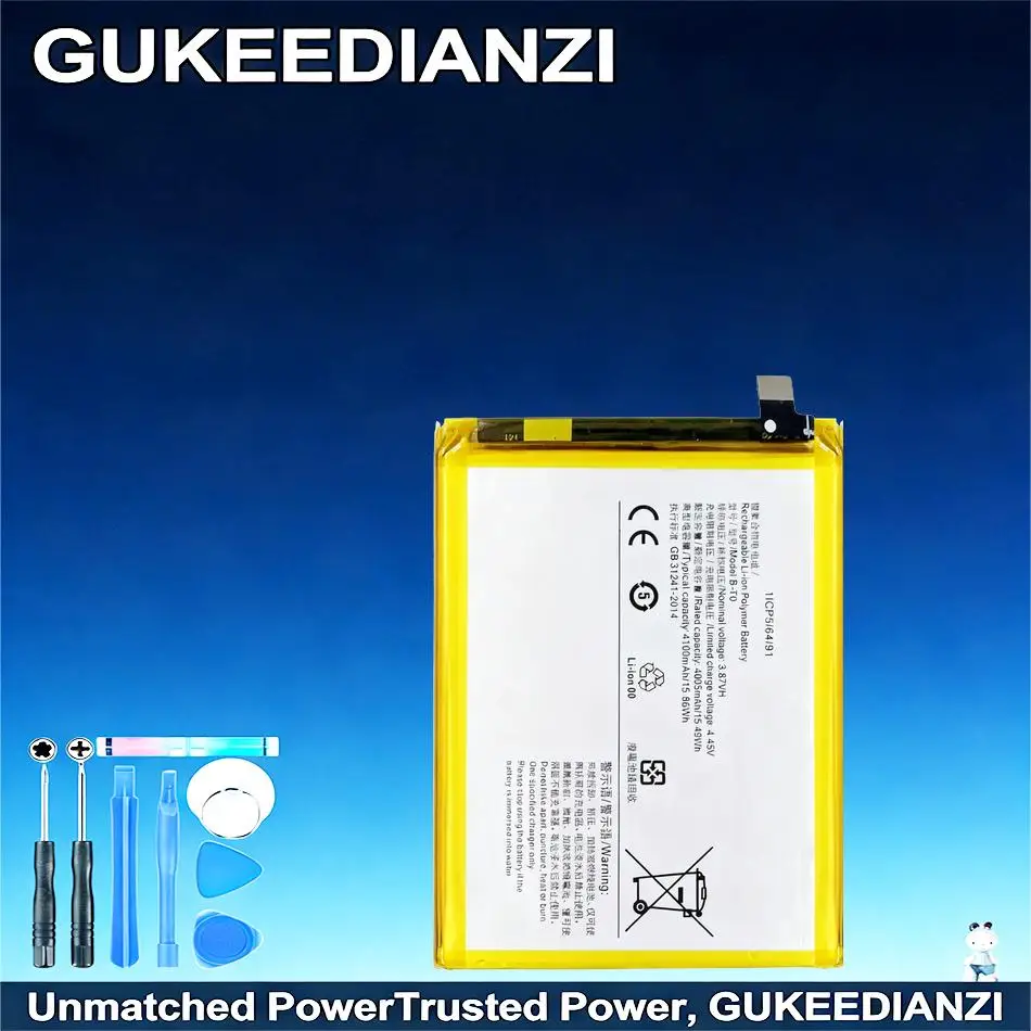 

Аккумулятор B-T0 для Vivo Y76 5G Y76S V2156 4100 мАч, экологически чистый, для мобильного телефона