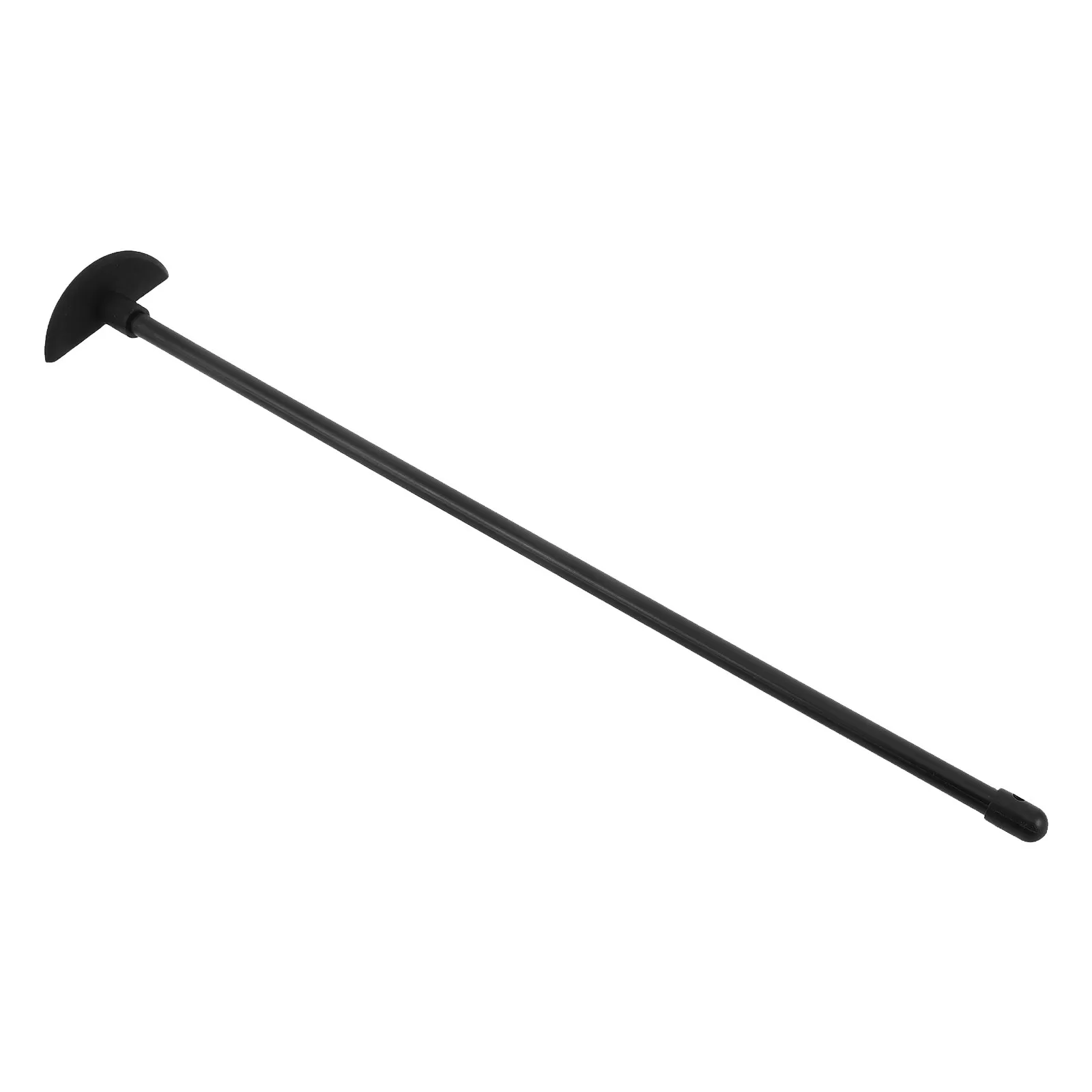 Silicone Bottle Scraper 35Cm Black Flexible Silicone Jar Scraper Tool Food Grade Non-Scratch for Kitchen Baking Cooking
