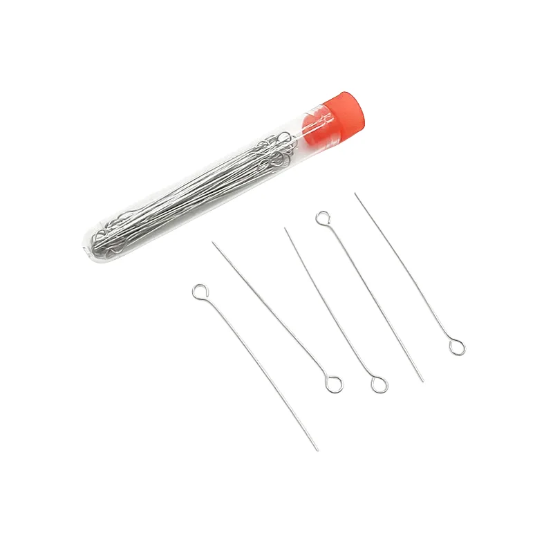 Koper Inoculating Staven Sampling Inenting Lus Voor Inoculating Naald Komen Met Nikkel Chroom Inoculating Loop 3Mm 10P Stuks