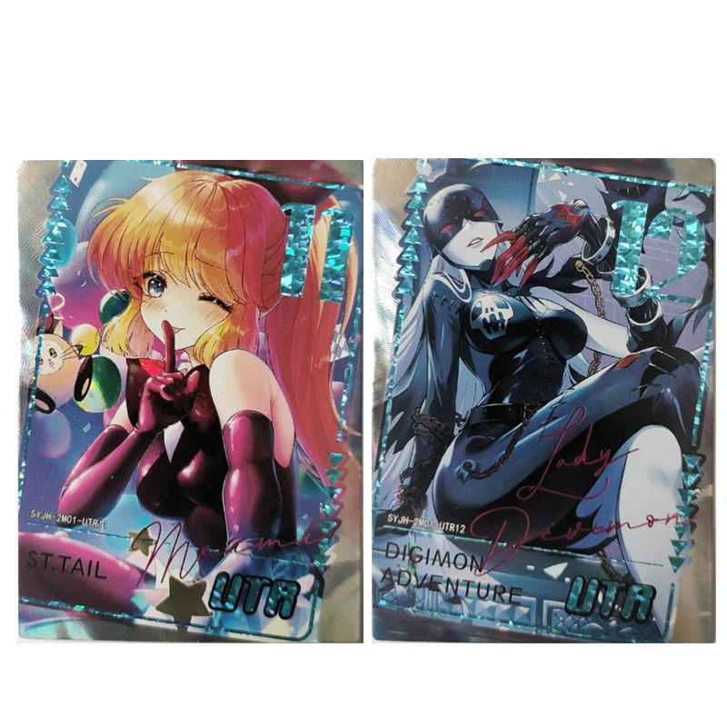 Goddess Story UTR-12 Neon Genesis Evangelion Ranma Sailor Moon Boy Anime Collectible Card Christmas Birthday Present