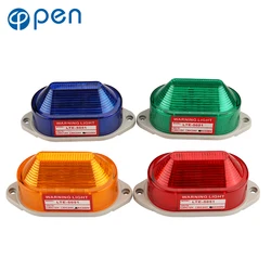 LTE-5051 flash small LED Mini strobe warning light Indicator light 12V 24V 220V LED Emergengy Signal Lamp Security Alarm