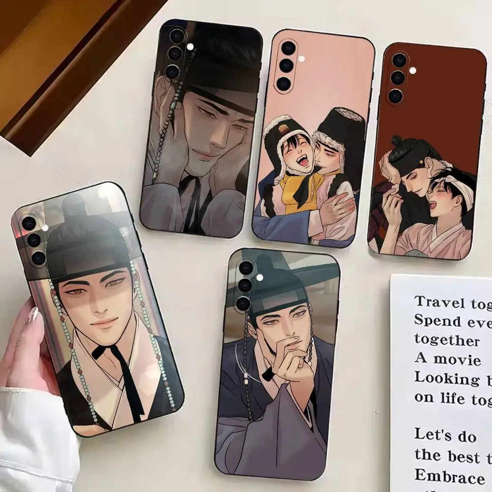 Romance b-Boys M-Manhwa-A  Phone Case For Samsung Galaxy A20,A21s,A22,A31,A32,A52,A53,A72,73,A80 Soft Black Cover