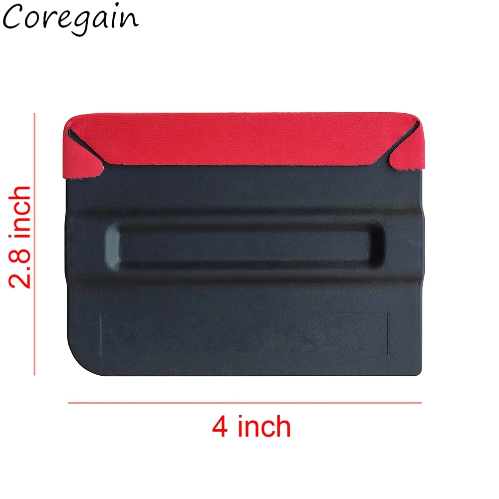 Magnet Suede Edge Squeegee Window Tinting Tool Car Vinyl Wrap Scraper Scratch Free Film DIY Wallpaper Smoothing Plastic Spatula