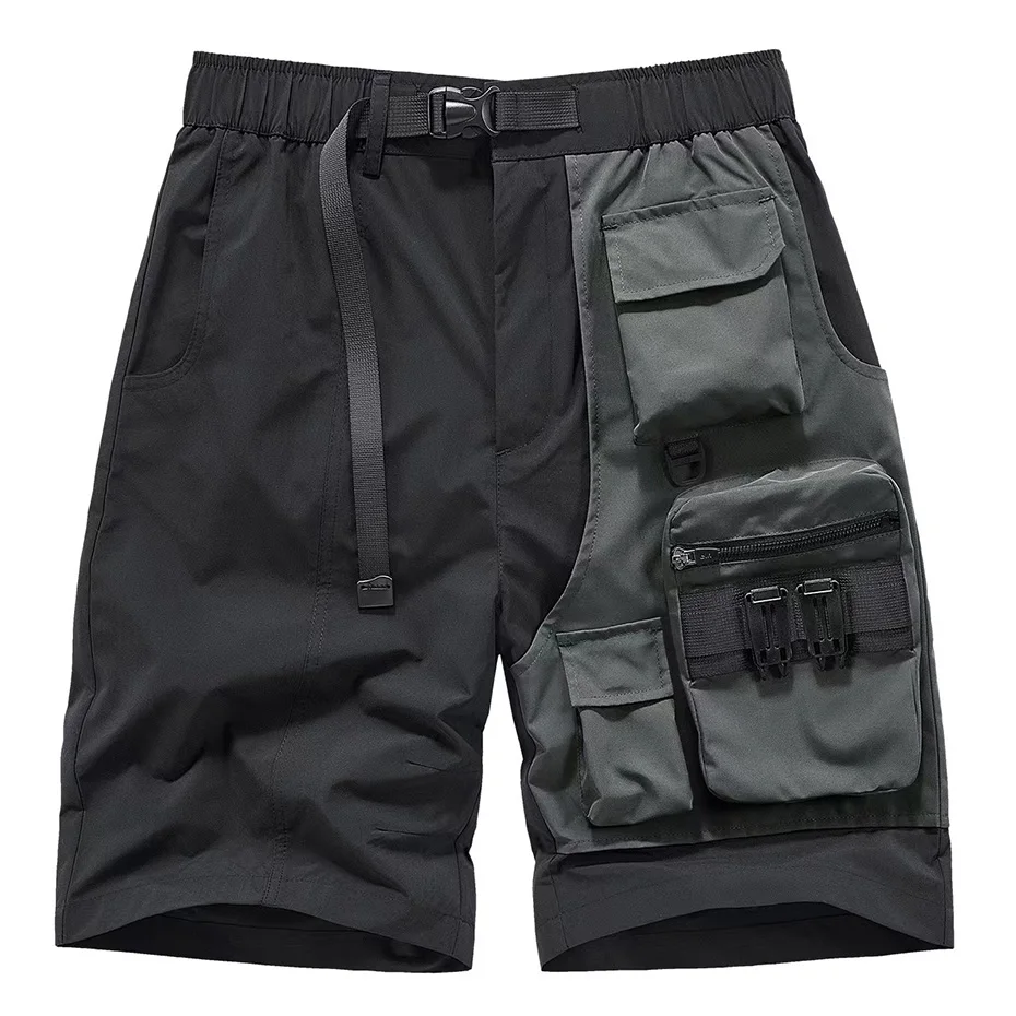 

ARENS Multi Pocket Shorts Techwear Streetwear Y2K Shorts 2025 Summer Men Fashion Harajuku Loose Cargo Tactical Shorts