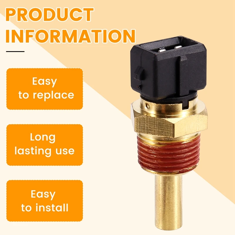 Coolant Temperature Sensor For Mitsubishi Colt Lancer RVR Pajero L300 L400 Space Triton Chariot 8-97069786-1