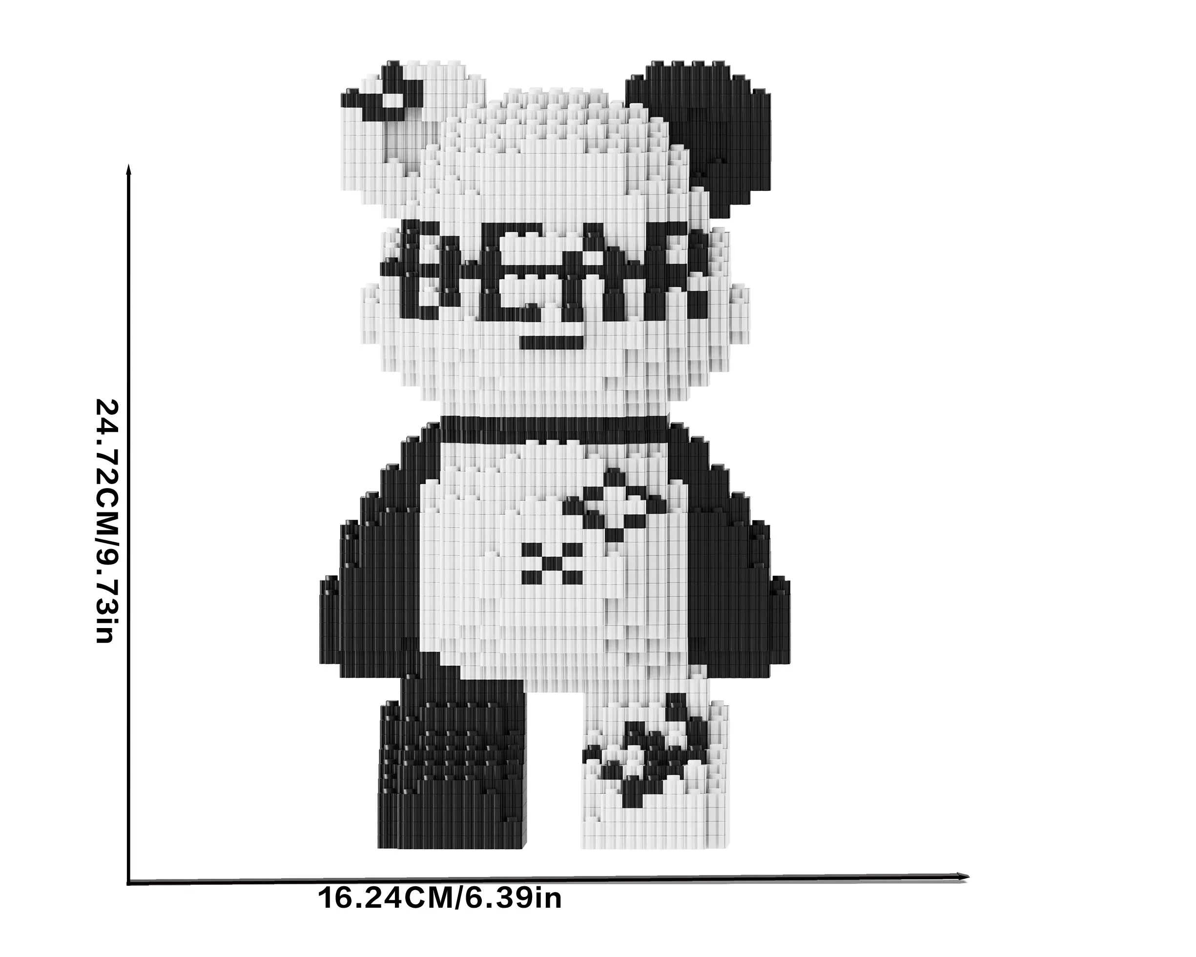 8653 قطعة من مكعبات البناء النموذجية DIY العصرية، مصممة للشباب والكبار، #6