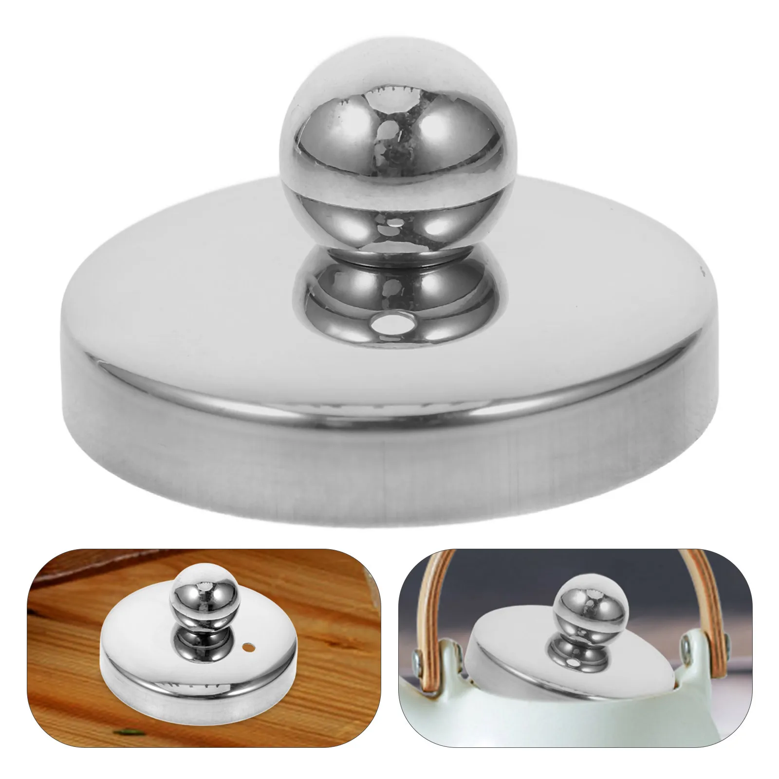 

1pcs Tea Strainer Lid Stainless Steel 4.6 Cm Replacement For Teapot Kettle Mug Infuser Cover Cookware Accessories