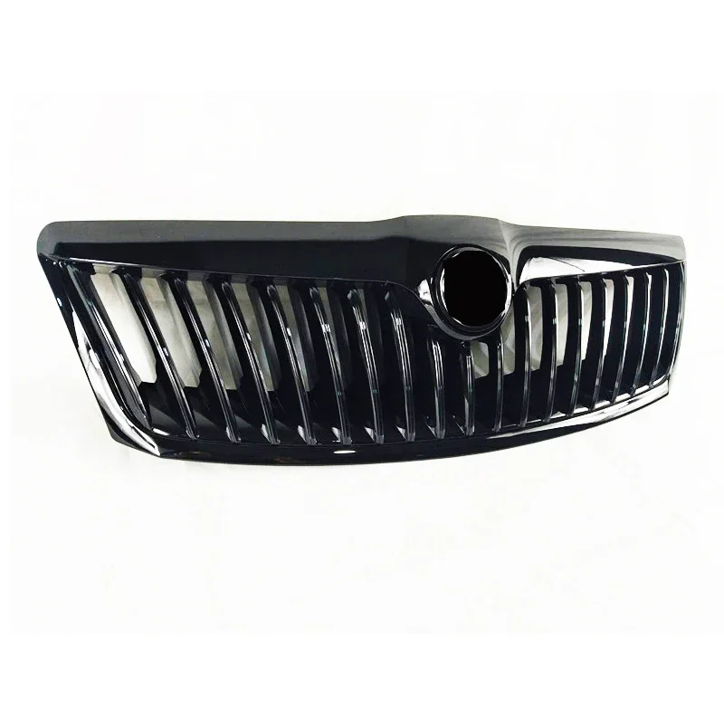 Front Bumper Grille Racing Front Bumper for Skoda Octavia Grill 2010--2013 Body Kit Accessories Auto Parts Air Intake Grille