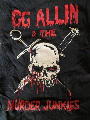 GG Allin and the Murder Junkies Shirt Men Classic Black Unisex