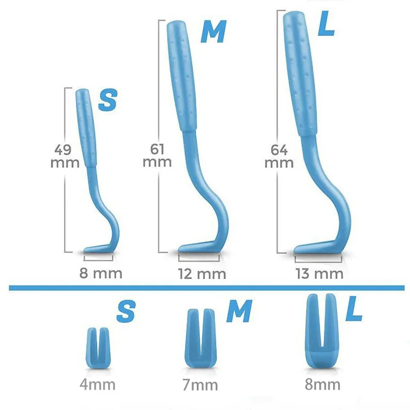 Ticks Removal Pets Insect-catcher Clamps Practical 3pcs/set Dogs Insect Remove Tweezers Cats Grooming Insect Clips Hair Groom