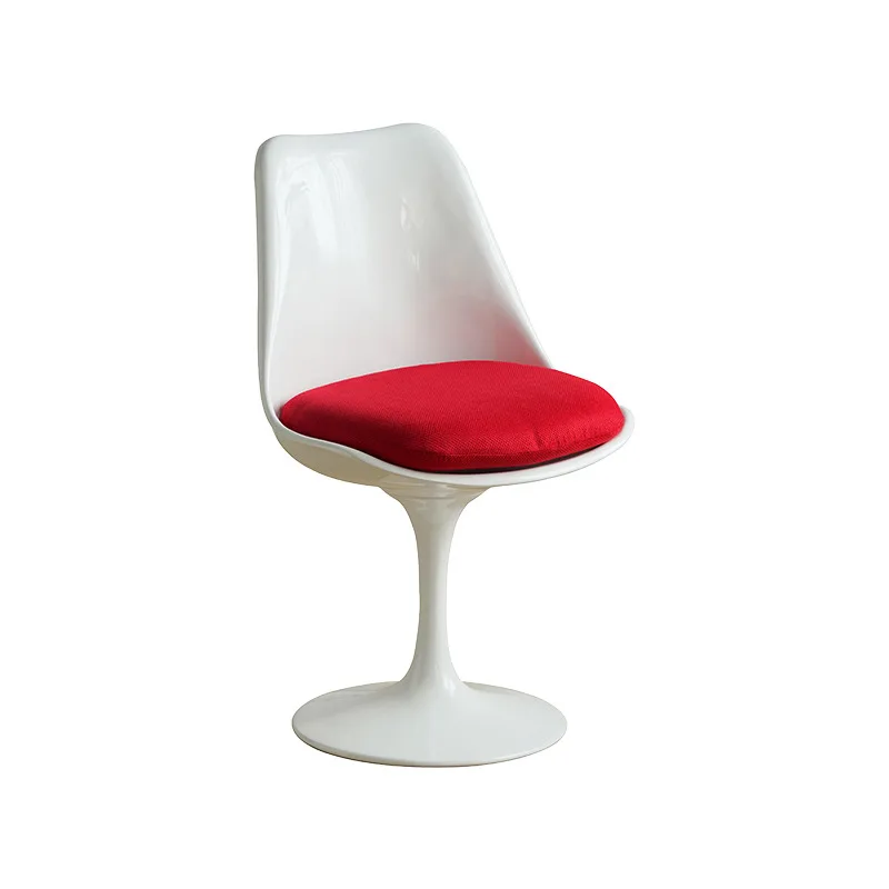 

Simple tulip study computer swivel chair retro vintage back dining chair