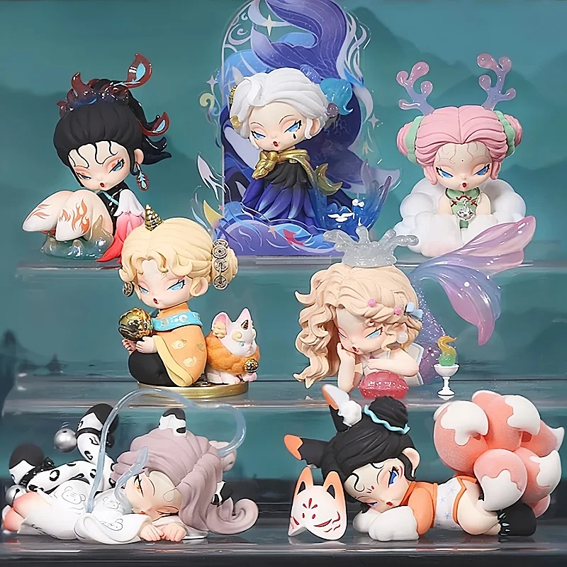 

Dodonami третьего поколения Yuzuru, морская плавающая горная слепая коробка, коллекционное милое украшение для рабочего стола, модный подарок на день рождения, игрушки