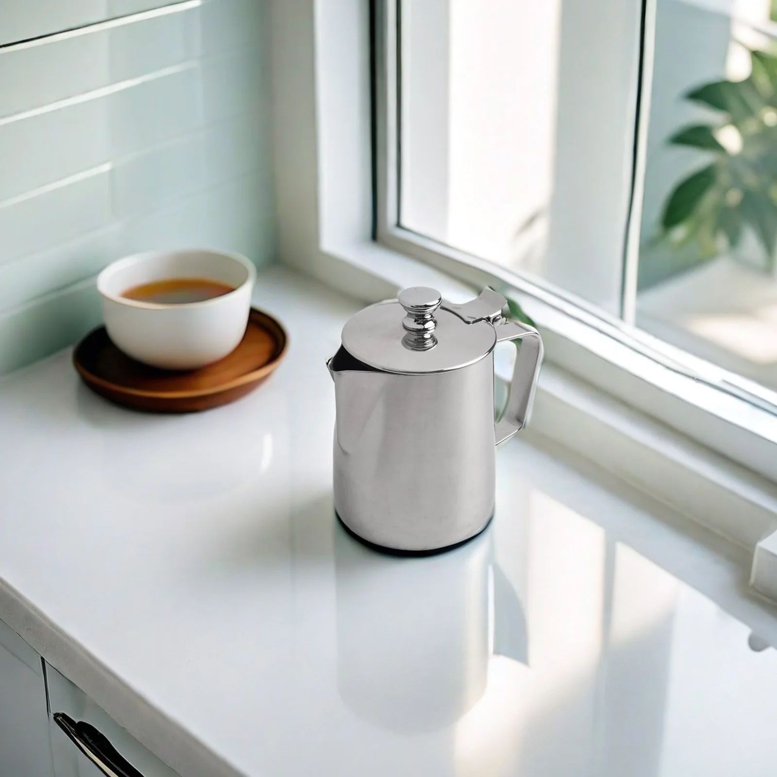 Perfect Coffee Kettle Milk Frothing Pitcher Jug Stainless Steel Create Fantastic Milk Coffee Foam Thick And Comfortable Body