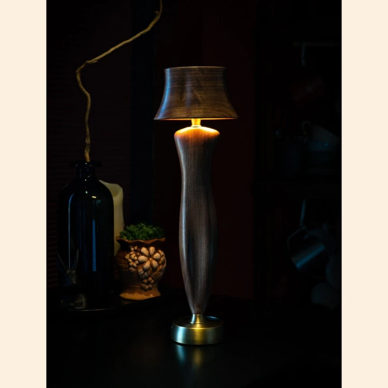 Retro desktop decoration atmosphere desk lamp high value room light luxury warm light