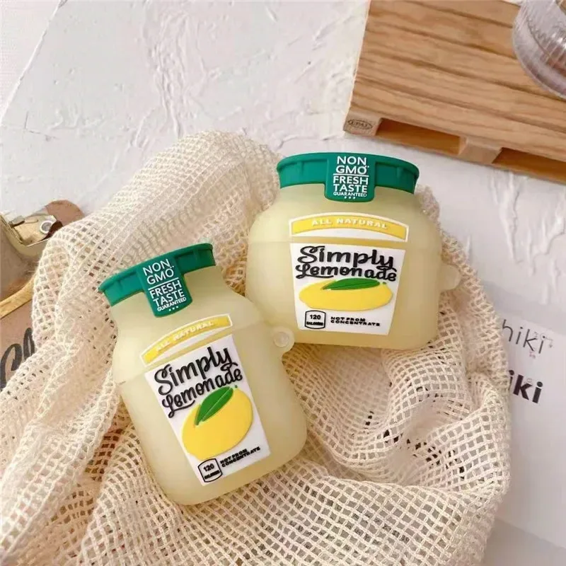 Pro 2 Case 3D Snacks Sugar Drinks Creative Earphone Case For AirPods Pro 1 2 3 Cartoon Silicone Cover For AirPods 3 2 1 Pro Case