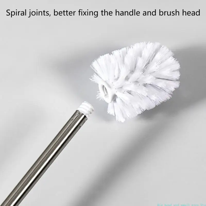 

581c 4pcs мягкие щетинки туалетная щетка замена ванной комнаты туалетная чаша щетка домашняя очистка туалета Легко в очистке