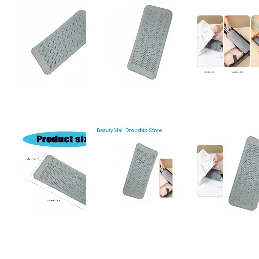 Alfombrilla de silicona resistente al calor y funda para planchas - zdjęcie 1