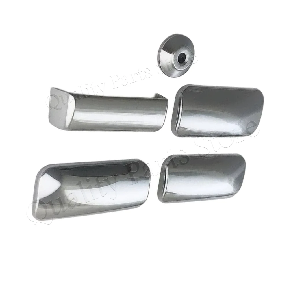 New For Ford Transit MK6 MK7 2000-2013 Chrome Wing Mirror Covers & 4 Door Handle Covers Car Rearview Mirror Decoration Cover - view 3