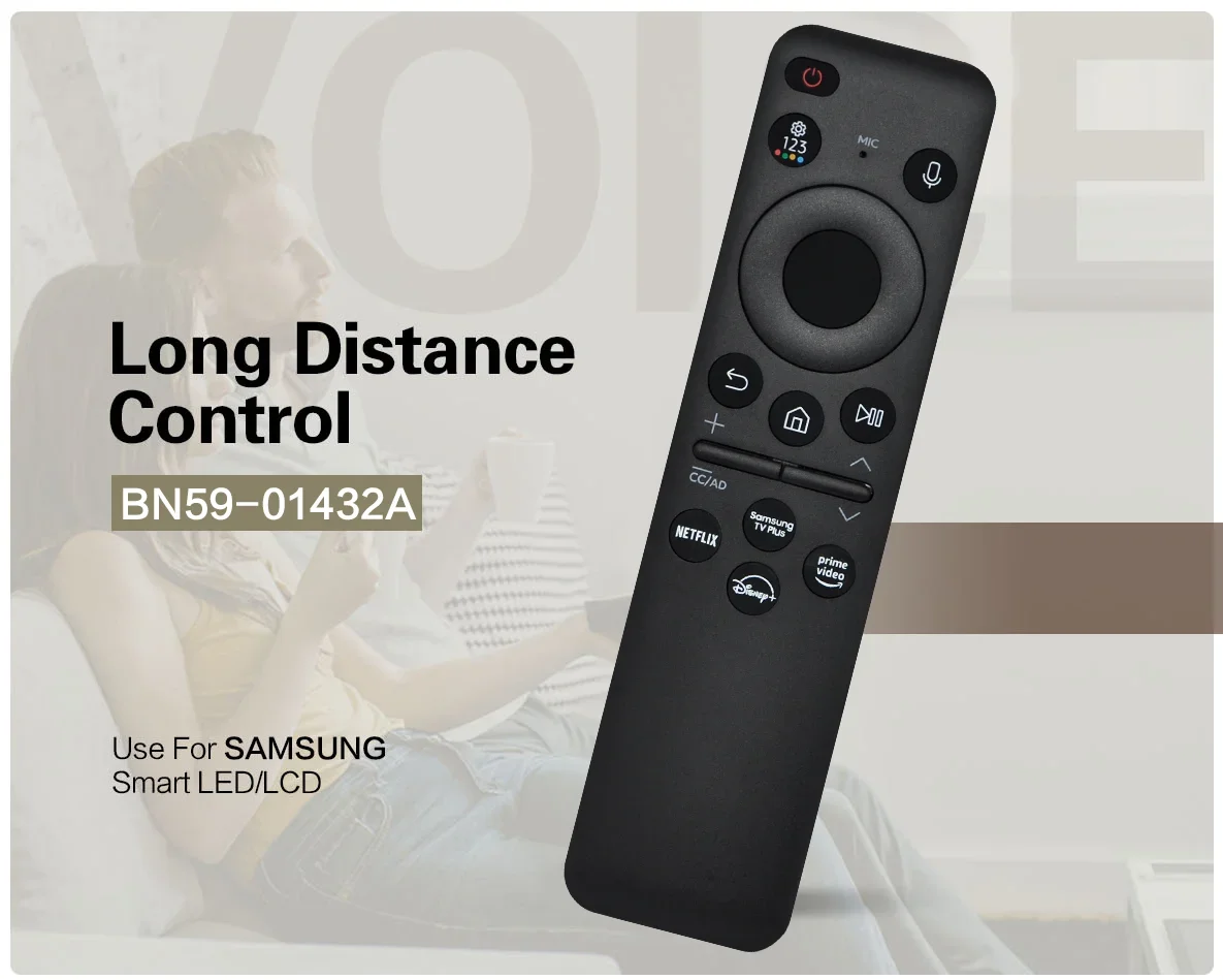 BN59-01432A/D BN59-01455E TM2360E Remote, Compatible with Samsng TV Neo QLED 8K 4K, Battery Required(not include) image 3