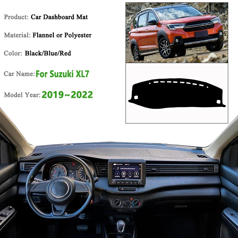For Suzuki Ertiga XL7 Accessories 2019~2022 Car Dashboard Cover Dash Mat Dashmat Dash Board Pad Sun Shade Carpet Cushion Sticker - view 2
