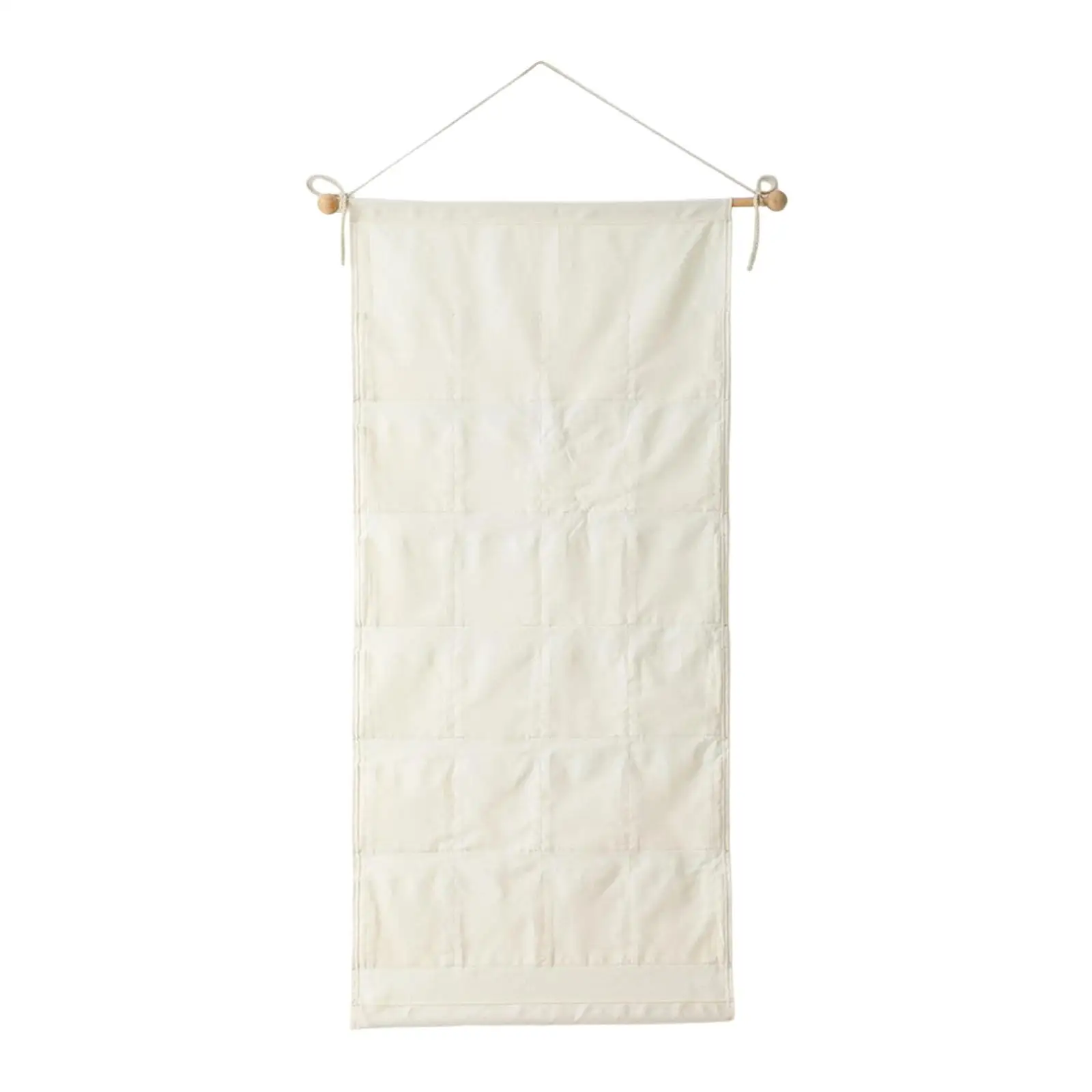 تقويم القدوم 2026 24 جيوب ملء حقيبة تخزين معلقة مزخرفة إبداعية خاصة بك لوحة صور لباب الحائط المنزلي