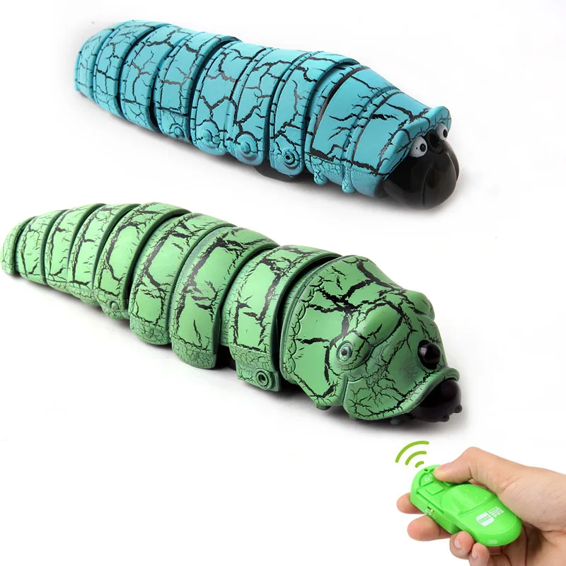 

Novelty Funny Remote Control Colorful Bugs Toy Creative Halloween Prank Scare Infrared Sensor Insect Caterpillar Electric Toys