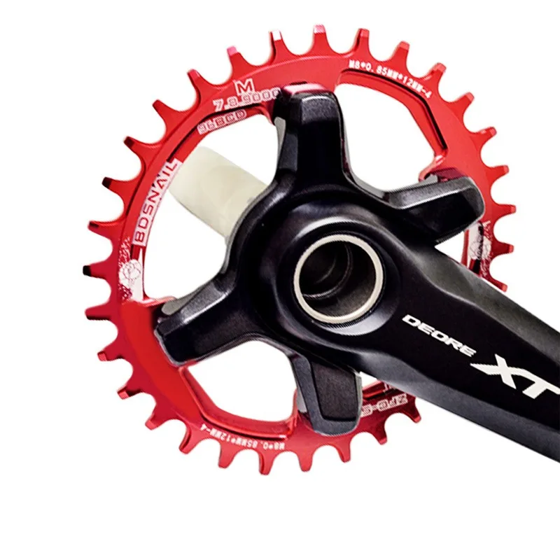 Snail 96bcd chainring For M510 M4100 M5100 M8000 M9000 32T 34T 36T 38T Round oval chainring narrow wide 96 bcd chainring 4 bolt view 6