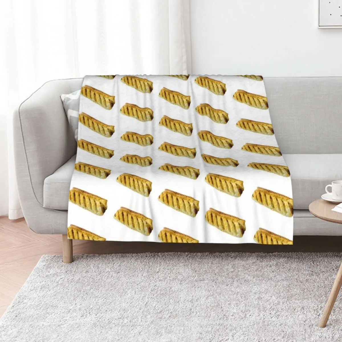 Sausage Roll Throw Blanket Single Vintage Sofa Throw Decorative Throw Winter beds Extra Large Blankets