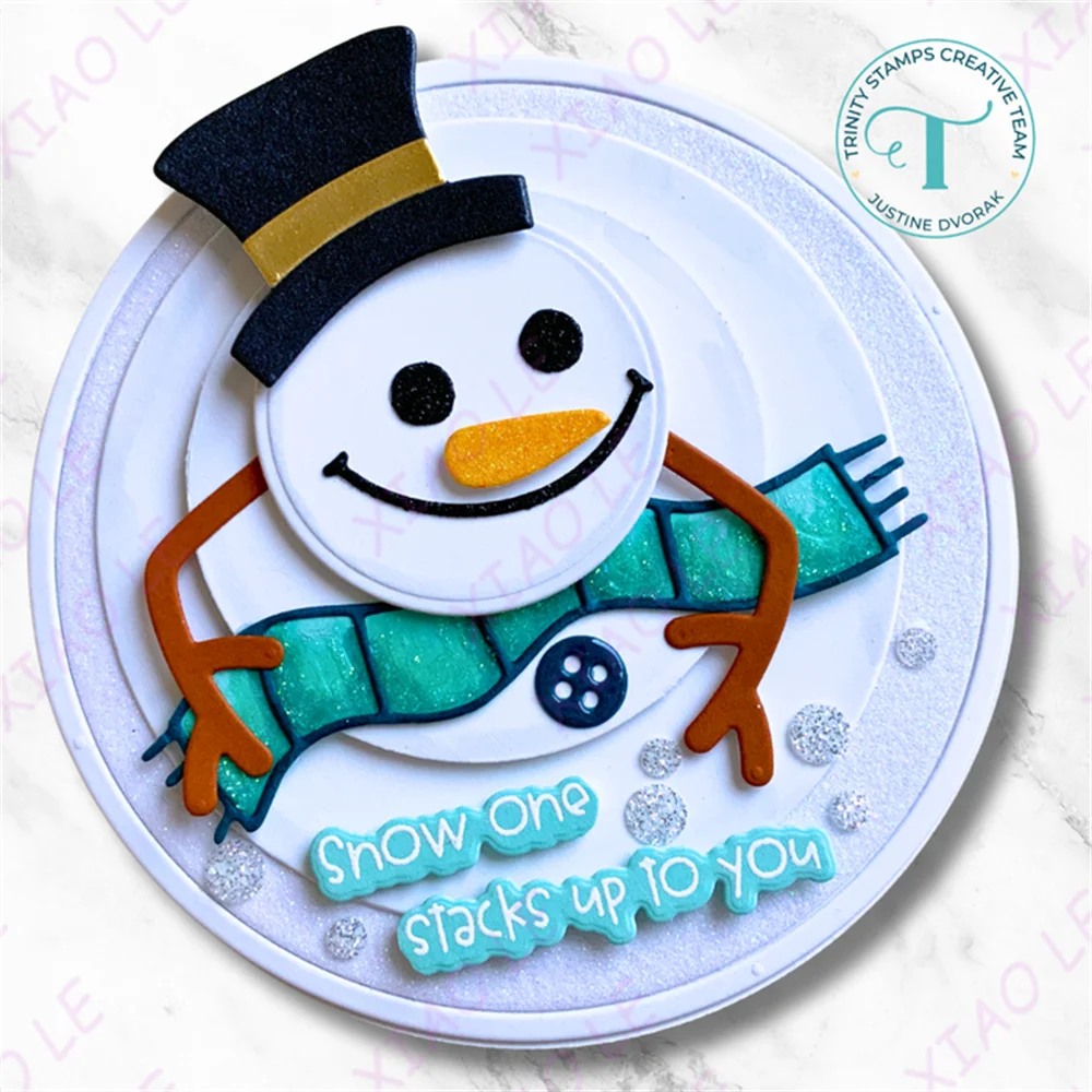 

Merry Sentiments Christmas Give a Gift Cutting Dies Stamps for DIY Scrapbooking Album Stamp Make Paper Card Embossing New Die