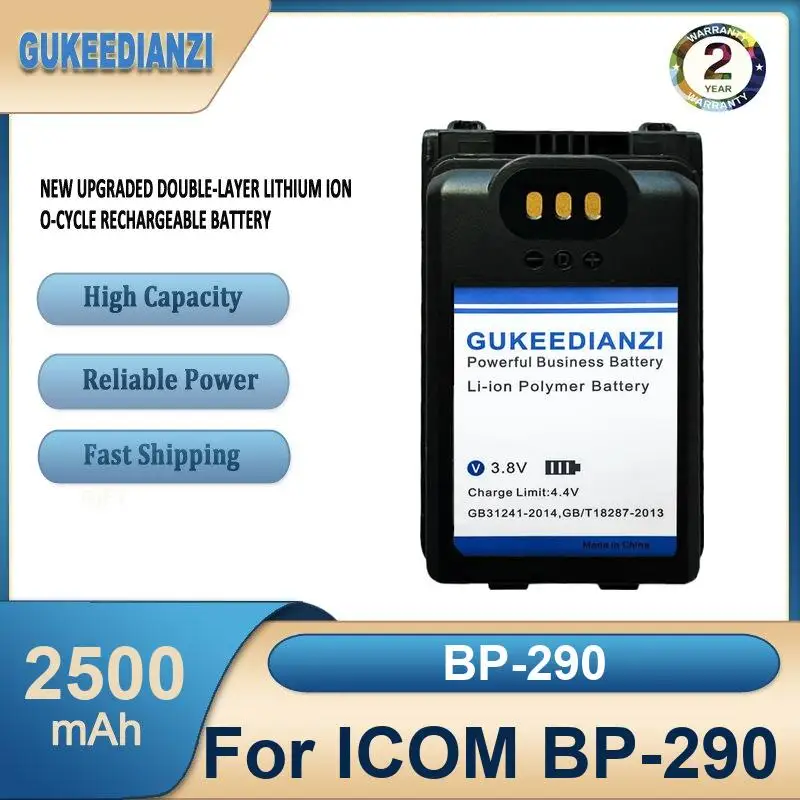 Battery For ICOM BP-280 BP-290 BP-279 IC-A14 IC-A14S IC-F14 IC-F16 F24 IC-F33GS IC-F43 F34G F3021 F3061 IC-F4021 BP-282