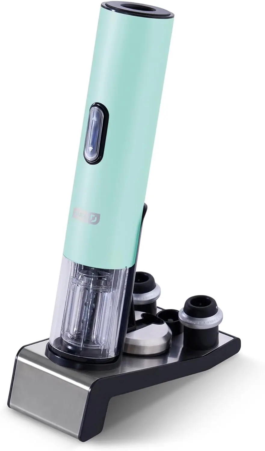 

Serve & Preserve Wine Set – Rechargeable Electric Wine Preservation System – Wine Bottle Opener, Vacuum Sealer, 2