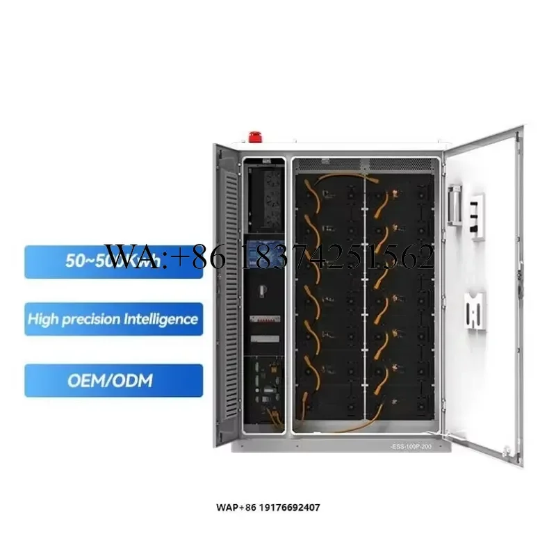 Wmwmnu for 150Kwh 100Kwh 300Kwh Solar Batteries 200kw Lithium Ion Energy Storage Battery System for Home Commercial