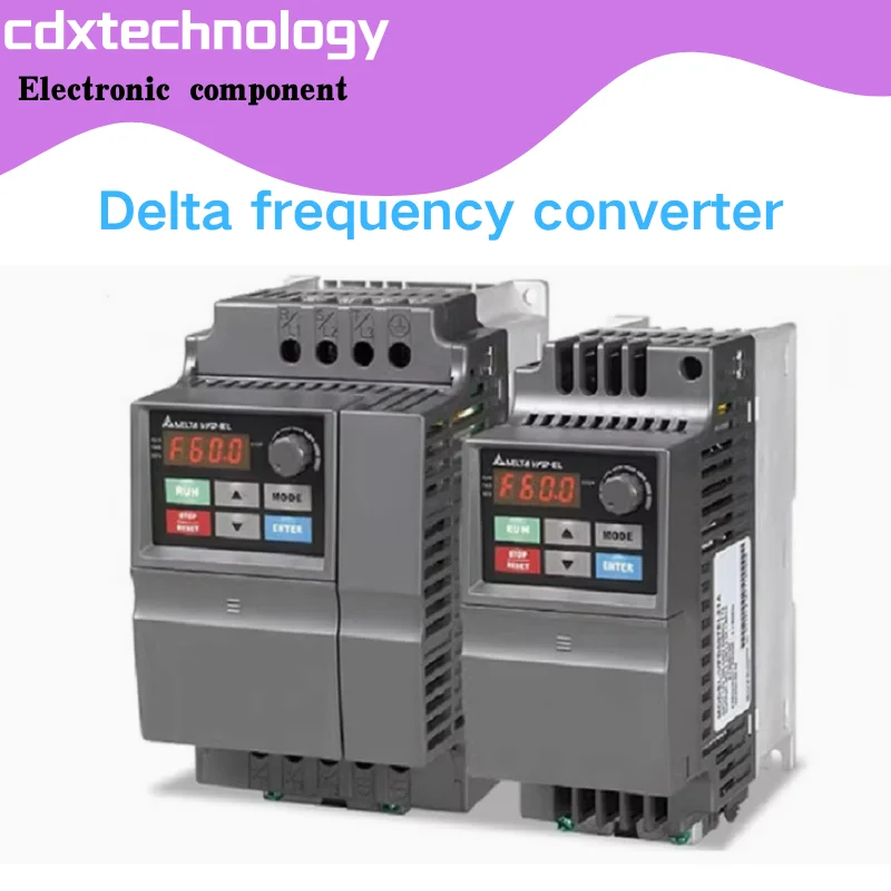 

Delta frequency converter VFD004/007/015/022/037EL43A/EL21W/040EL/43W/21A