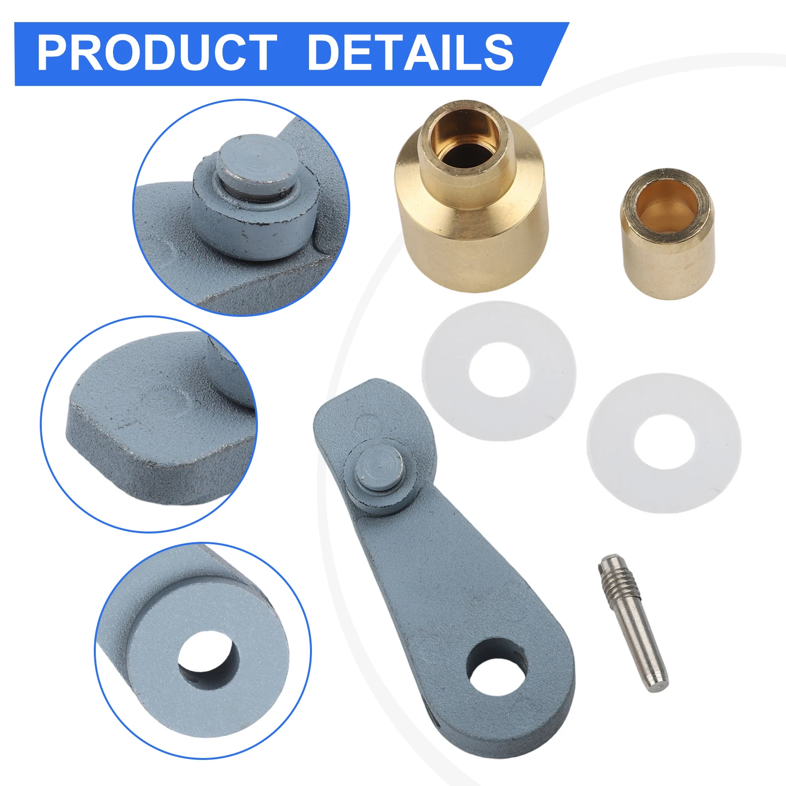

For Mercruiser For Alpha One Gen 2 Shift Lever and Bushing Kit Repl 45518T1 for Stern Drives S N 0F094774 and Earlier