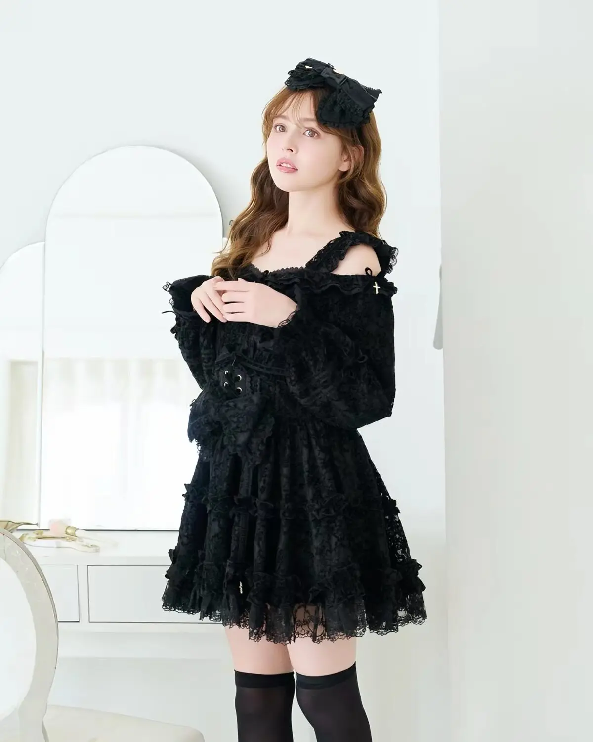 Japanese Style Liz Mass-production Sweet Girl Lolita Dress New Summer Autumn Fashion Long/short Sleeve Dresses for Women