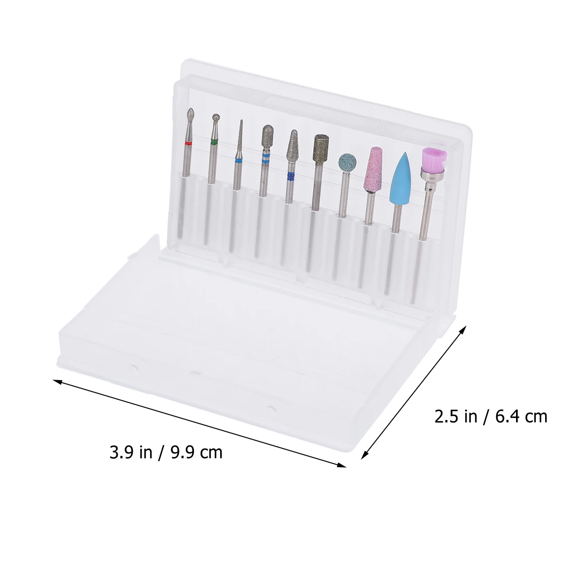 

Tungsten Steel Grinding Nail Tool Drill Bits Professional Manicurist Tools Manicure Beauty Parlor