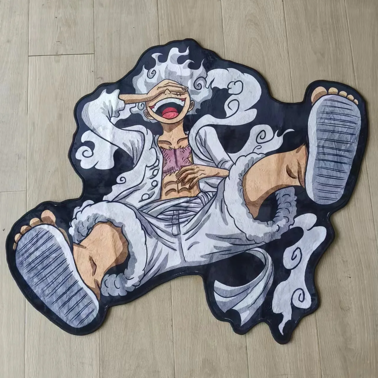 One Piece Cartoon Anime Luffy Irregular Carpet Lounge Rug Living Room Bedroom Bedside Rug E-sports Chair Floor Mat Decor